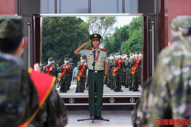 新战友们来啦！武警湖南总队迎来2022年秋季入伍新兵VR彩票