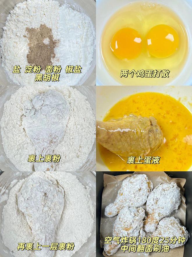 VR彩票超好吃的脆皮鸡腿！外皮酥脆鲜嫩多汁姐妹们一定要试试(图4)