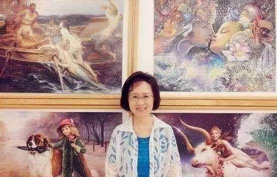 VR彩票琼瑶在剧中把原配写成怨妇其实平鑫涛前妻是享誉国际的大画家！(图6)