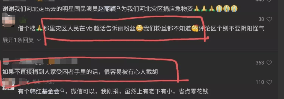 VR彩票赵丽颖捐款赈灾引争议物资印名被讽作秀曾被指不配当宣传大使(图8)